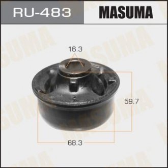 Сайлентблок важеля Corolla XI (E180/E170) 2013- MASUMA RU-483 (фото 1)