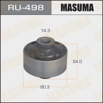 Сайлентблок рычага MASUMA RU-498 (фото 1)