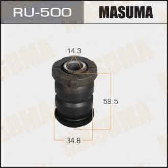Сайлентблок рыч пер пер TOYOTA MASUMA RU-500
