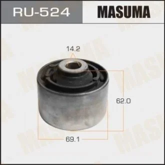 Сайлентблок заднього поздовжнього важеля Nissan Qashqai (06-13), X-Trail (07-) MASUMA RU-524 (фото 1)