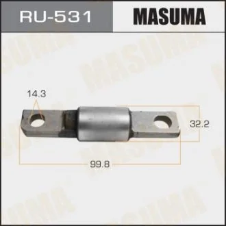 Сайлентблок рычага перед передний NISSAN XTRAIL MASUMA RU531