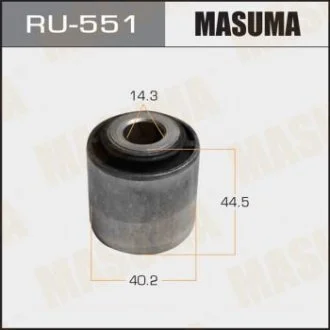 Сайлентблок заднего поперечного рычага внутрений развальный MASUMA RU-551
