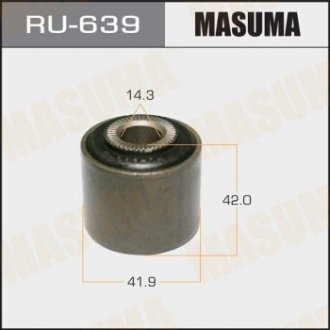 Сайлентблок заднього поперечного важеля (сходження) ACA33 MASUMA RU-639 (фото 1)