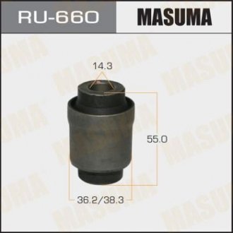 САЙЛЕНТБЛОК ЗАДНЬОГО ПОперечного важеля Infinity QX 56 (05-10) MASUMA RU660 (фото 1)