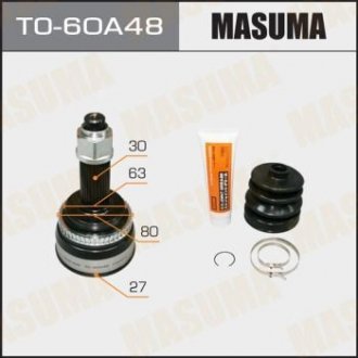 ШРУС наружный Toyota Camry (11-17) (нар 30/вн 27) MASUMA TO60A48 (фото 1)