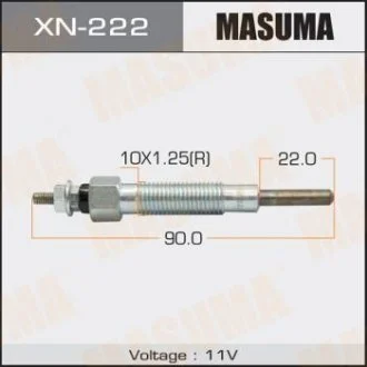Фото свічка розжарення (XN-222) MASUMA XN222 Свічка розжарення (XN-222) MASUMA XN222