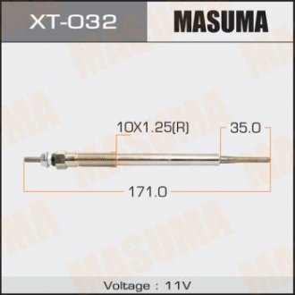Свеча накала MASUMA XT-032