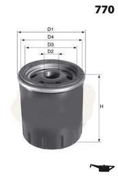 Фільтр олії MECAFILTER ELH4120
