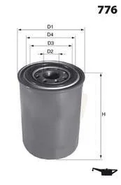 Фільтр олії MECAFILTER ELH4264