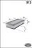 Фільтр повітря (аналогWA9526/LX1765) Citroen C4 2.0i 16V 10/04--&gt;, C4 Picasso; Peugeot 307 2.0i 16V 4/05--&gt; MECAFILTER ELP9140 (фото 1)