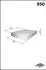 Фільтр салону (аналогWP9250/LA306) OPEL CORSA D 1, 0-1, 7L 07/ 06-> 6808622/ 55702456 MECAFILTER ELR7187 (фото 1)