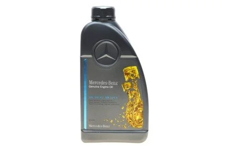 Масло моторное 229.5 1л SAE 5W-40 229.5 MERCEDES-BENZ 000989210711faee (фото 1)