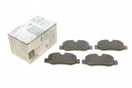 Колодка гальмівна, комплект з 4шт. MERCEDES-BENZ 4474206700