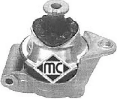 Подушка двигуна задня Astra G/H/Zafira A 1.2-2.2 98-10 Metalcaucho 04383 (фото 1)