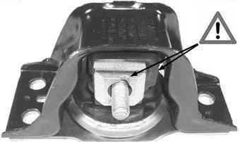 Подушка двигуна Renault Clio III/Nissan Micra III 1.2-1.6 03- Пр. Metalcaucho 05144