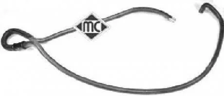 Патрубок радіатора Peugeot 406 2.0HDI (99-) Metalcaucho 08603