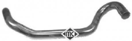 Патрубок радіатора Renault Clio, Kangoo 1.2 (97-) Metalcaucho 08713