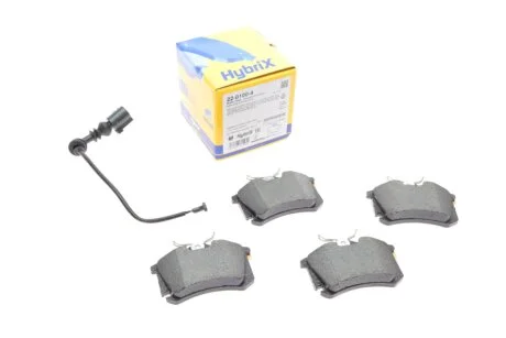 Комплект тормозных колодок, дисковый тормоз Metelli 22-0100-4