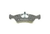 Комплект тормозных колодок, дисковый тормоз Metelli 22-0117-0 (фото 5)