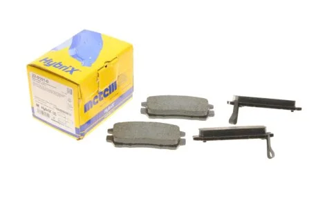 Комплект тормозных колодок, дисковый тормоз Metelli 22-0151-0