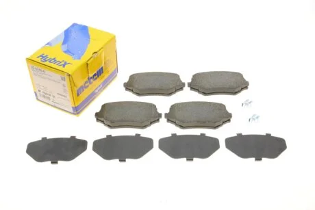 Комплект тормозных колодок Metelli 22-0249-0 (фото 1)