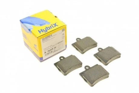 Комплект тормозных колодок, дисковый тормоз Metelli 22-0255-0