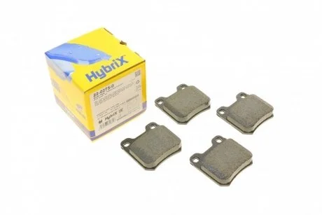 Комплект тормозных колодок, дисковый тормоз Metelli 22-0275-0 (фото 1)