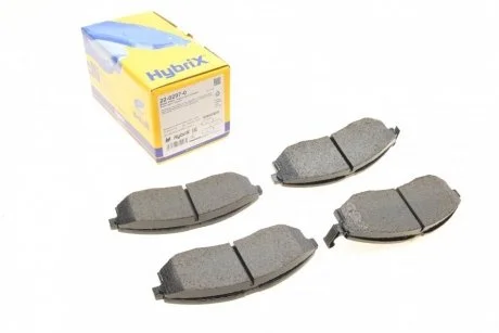 Комплект тормозных колодок, дисковый тормоз Metelli 22-0297-0