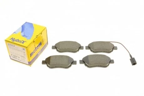 Комплект тормозных колодок, дисковый тормоз Metelli 22-0321-0