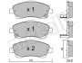 Комплект тормозных колодок, дисковый тормоз Metelli 22-0450-0 (фото 9)