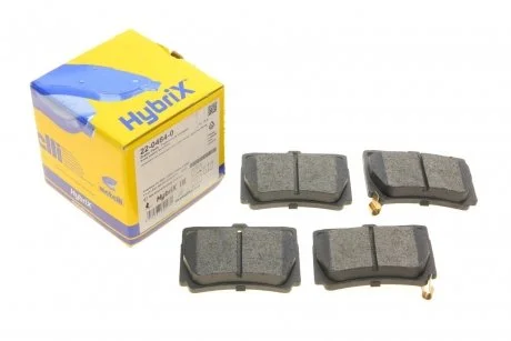 Комплект тормозных колодок (дисковых).) Metelli 22-0484-0