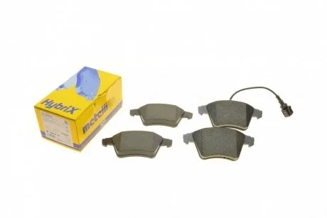 Комплект тормозных колодок, дисковый тормоз Metelli 22-0552-0