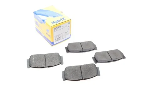 Комплект гальмівних колодок.).) Metelli 22-0727-0 (фото 1)