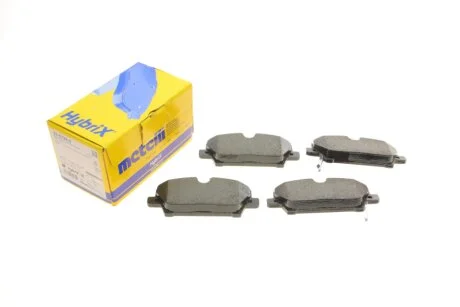 Комплект тормозных колодок, дисковый тормоз Metelli 22-0728-0