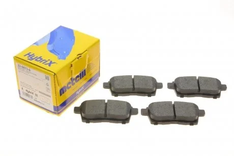 Комплект тормозных колодок, дисковый тормоз Metelli 22-0873-0