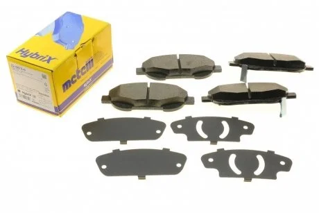 Комплект тормозных колодок, дисковый тормоз Metelli 22-0879-0
