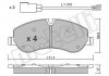 Комплект тормозных колодок Metelli 22-0990-0 (фото 1)