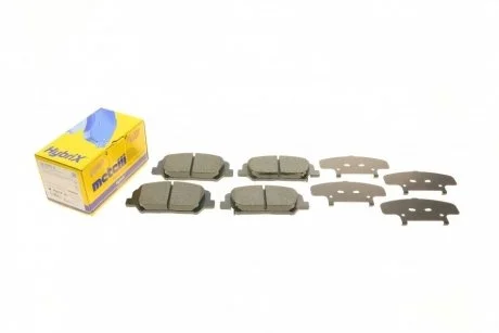 Комплект колодок гальмівних Metelli 22-0997-0