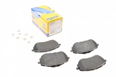 Фото 1 - комплект тормозных колодок Metelli 22-0998-0 Комплект тормозных колодок Metelli 22-0998-0 (фото 1)