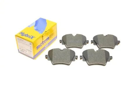 Комплект гальмівних колодок.).) Metelli 22-1037-0 (фото 1)