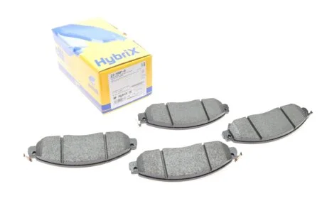 Комплект тормозных колодок (дисковых).) Metelli 22-1081-0