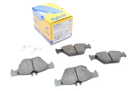 Комплект тормозных колодок (дисковых).) Metelli 22-1087-0