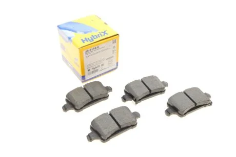 Комплект тормозных колодок Metelli 22-1116-0