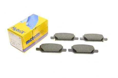 Комплект колодок гальмівних Metelli 22-1278-0