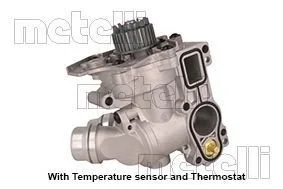 POMPA WODY AUDI A3 II 1.8TFSI, 2.0TFSI 10-/ VW PASSAT 1.8TSI 10- KOMPLETNA Z OBUDOWе Metelli 24-1359