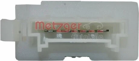 Резистор вентилятора печки, постоянный METZGER 0917290 (фото 1)