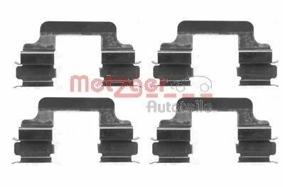 Монтажный к-кт тормозных колодок METZGER 109-1610 (фото 1)