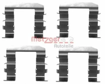 Монтажный к-кт тормозных колодок METZGER 109-1708