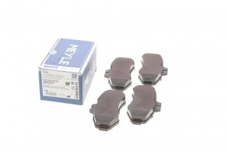 Колодки тормозные MEYLE 025 230 2220