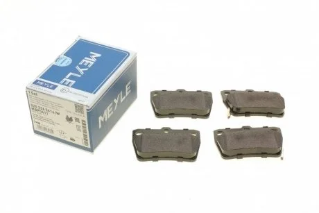 Тормозные колодки дисковые MEYLE 025 236 5614/W